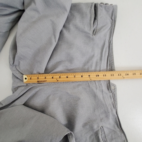 J. Jill Genuine Fit Striped Pants Size 20 Tall Wide Leg Trousers Stretch Summer - Picture 9 of 14